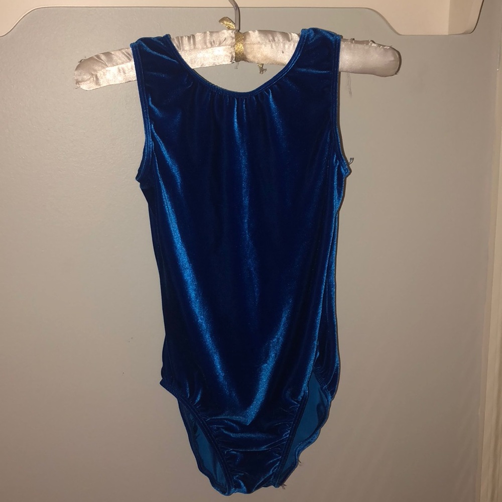 🌼GK elite crushed velvet leotard